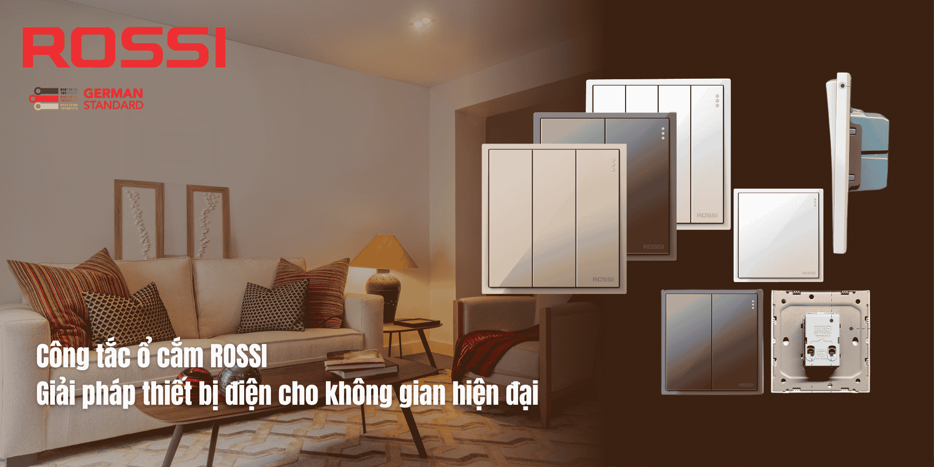 Ổ cắm và Công tắc ROSSI